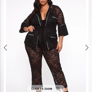 FashionNova Lace Pant Set